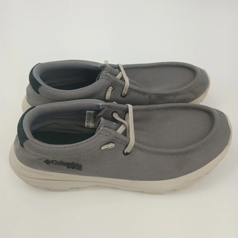 Columbia PFG Bahama Breathe Relax Mens 10.5 Grey Boat Shoes YM0210-036